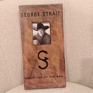New sealed George Strait -Strait Out Of The Box four MCA compact disk set